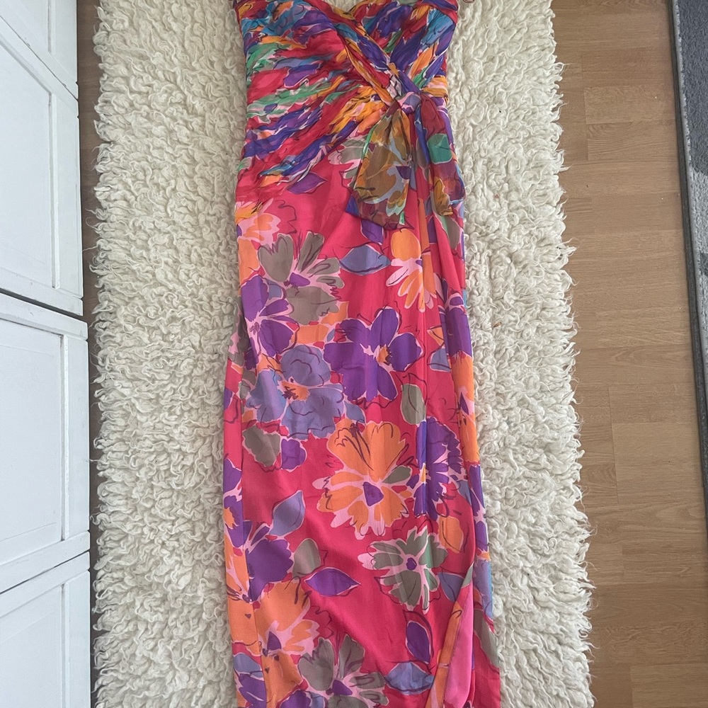 Saks Fifth Avenue Floral Maxi Dress